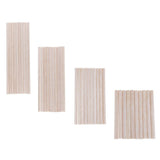 Maxbell 40 Pieces 4 Sizes Balsa Wood Unfinished Wood Round Stick Dowel Rod DIY Craft
