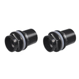 Maxbell 2 pcs PVC Fish Tank Tube Pipe Joint Aquarium Pipe Connector Coupler Adapter