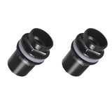 Maxbell 2 pcs PVC Fish Tank Tube Pipe Joint Aquarium Pipe Connector Coupler Adapter
