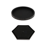 Maxbell 2 pcs Plastic Reptile lizard Gecko Vivarium Feeding Food Dish Feeder Bowl