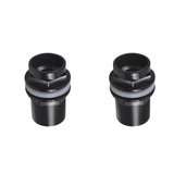 Maxbell 2 pcs Fish Tank Tube Pipe Joint Aquarium Pipe Connector Coupler Adapter