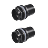 Maxbell 2 pcs Fish Tank Tube Pipe Joint Aquarium Pipe Connector Coupler Adapter