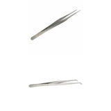 Maxbell 2 pcs 30cm Stainless Steel Tweezers Pet Insects Gardening Feeding Tool
