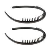 Maxbell 2pieces Phenovo Zigzag Hair Band Toothed Headband Women Men Hair Accessory