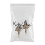 Maxbell 2Pcs Wood Marking Gauge Wood Scribe Mortise With Brass Screw Measuring Tool