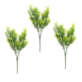 Maxbell 3Pcs 30cm Green Artificial Cedar Tree Home Garden Decoration Conifer Tree