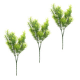 Maxbell 3Pcs 30cm Green Artificial Cedar Tree Home Garden Decoration Conifer Tree