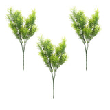 Maxbell 3Pcs 30cm Green Artificial Cedar Tree Home Garden Decoration Conifer Tree