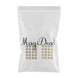 Maxbell 20 Sets Sew In Magnetic Bag Clasps for Craft Clothing Bag 14mm 18mm Bronze