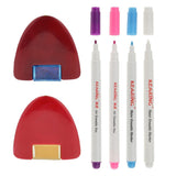 Maxbell 6Pcs Water Erasable Pen Tailors Chalk Fabric Marker for Sewing Dressmaking