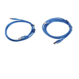 Maxbell USB Cable Printer Type A to B Male Hi-Speed 2.0 28AWG Lead 3Meters+1.5Meters