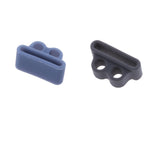 Maxbell Soft Portable Anti-lost Silicone Case for Apple AirPods,2pieces(Gray+Blue)