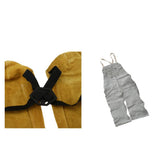 Maxbell Welder Apron Heat Insulation Welding + One Pair Welding Protective Sleeves