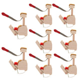 Maxbell 8pcs Wooden Piano Hammer Butt for Upright/Vertical Piano Parts