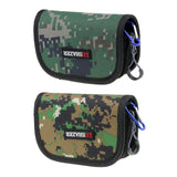 Maxbell Fishing Spoon Bag Hook Baits Storage Waist Bag Water-resistant Two Colors