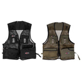 Maxbell Multi-Pocket Mesh Vest Fishing Photography Quick-Dry Jacket L Two Color