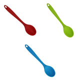 Maxbell 3 Colors Silicone Ladle Soup Spoon Utensils Non-stick Cooking Kitchen Tools