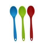 Maxbell 3 Colors Silicone Ladle Soup Spoon Utensils Non-stick Cooking Kitchen Tools