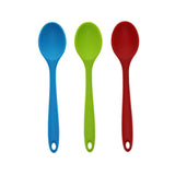 Maxbell 3 Colors Silicone Ladle Soup Spoon Utensils Non-stick Cooking Kitchen Tools