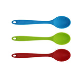 Maxbell 3 Colors Silicone Ladle Soup Spoon Utensils Non-stick Cooking Kitchen Tools