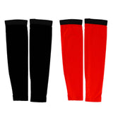 Maxbell Cycling Golf Arm Sleeves Sun UV Protection Bicycle Golf Arm Warmer Red&Black
