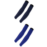 Maxbell Bike Golf Arm Sleeves Sun Protection Cuff Cover Arm Warmer Dark Blue &Navy