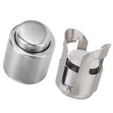 Maxbell 2x Stainless Steel Sparkling Sealer Wine Storage Bottle Stopper Plug Cork