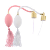 Maxbell 2 Pieces Vintage Perfume Bottle Tube with Spray Atomizer Bulb 18mm