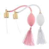 Maxbell 2 Pieces Vintage Perfume Bottle Tube with Spray Atomizer Bulb 18mm