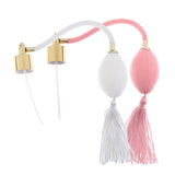 Maxbell 2 Pieces Vintage Perfume Bottle Tube with Spray Atomizer Bulb 18mm