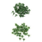 Maxbell Green Heart&Sword Shaped Leaves Grass Ground Cover Train Railway Layout HO