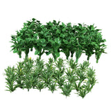 Maxbell Green Heart&Sword Shaped Leaves Grass Ground Cover Train Railway Layout HO