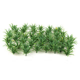 Maxbell 70x Green Plastic Tree Grass Model Train Railway Layout Scenery Decoration