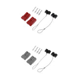 Maxbell Grey + Red 175A 600V 1AWG Battery Quick Connect Winch Connector Plug Contact
