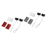 Maxbell Grey + Red 175A 600V 1AWG Battery Quick Connect Winch Connector Plug Contact