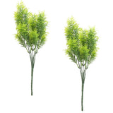 Maxbell 2Pcs 30cm Green Artificial Cedar Tree Home Garden Decoration Conifer Tree