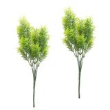 Maxbell 2Pcs 30cm Green Artificial Cedar Tree Home Garden Decoration Conifer Tree