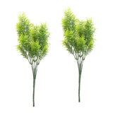 Maxbell 2Pcs 30cm Green Artificial Cedar Tree Home Garden Decoration Conifer Tree
