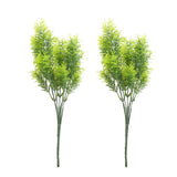 Maxbell 2Pcs 30cm Green Artificial Cedar Tree Home Garden Decoration Conifer Tree