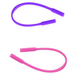 Maxbell 2 Pieces Kids Silicone Glasses Cord Rope Strap Spectacles Retainer Holder