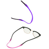 Maxbell 2 Pieces Kids Silicone Glasses Cord Rope Strap Spectacles Retainer Holder