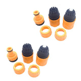 Maxbell 6Pcs/set Garden Car Water Hose Pipe Tap Adapter Connector & Fitting Hosepipe