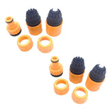 Maxbell 6Pcs/set Garden Car Water Hose Pipe Tap Adapter Connector & Fitting Hosepipe