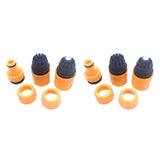 Maxbell 6Pcs/set Garden Car Water Hose Pipe Tap Adapter Connector & Fitting Hosepipe