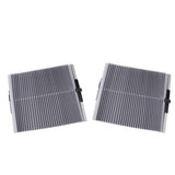 Maxbell 2pcs Car Sun Insulation Curtain UV Protection Retractable Shield Covers