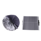 Maxbell 2pcs Car Sun Insulation Curtain UV Protection Retractable Shield Covers
