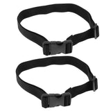 Maxbell 2pcs Heavy Duty Quick-Release Web Waist Belt with Plastic Buckle Width 2.5cm
