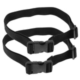 Maxbell 2pcs Heavy Duty Quick-Release Web Waist Belt with Plastic Buckle Width 2.5cm