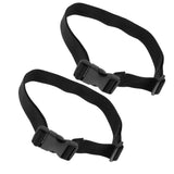Maxbell 2pcs Heavy Duty Quick-Release Web Waist Belt with Plastic Buckle Width 2.5cm