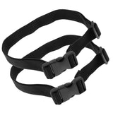 Maxbell 2pcs Heavy Duty Quick-Release Web Waist Belt with Plastic Buckle Width 2.5cm